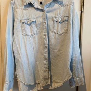 Jean Button Down